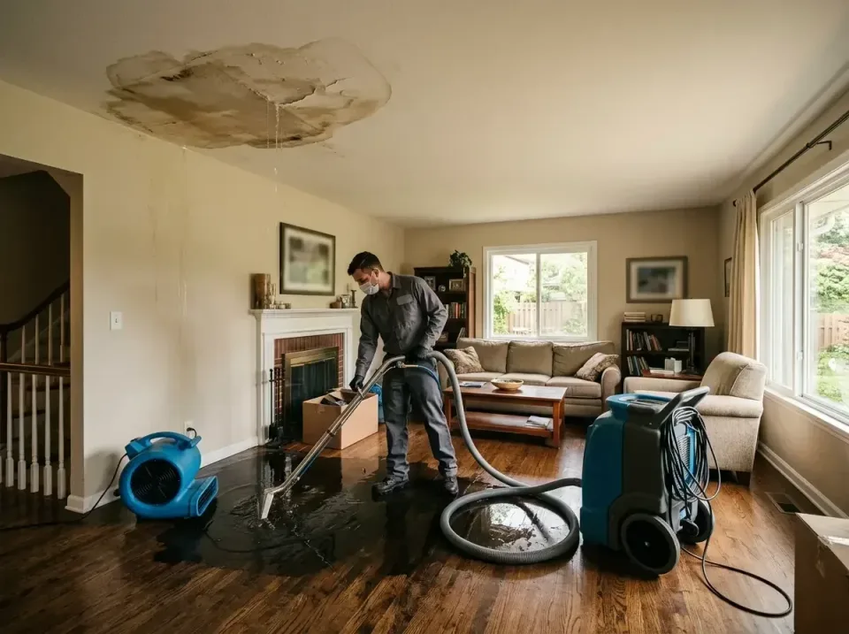 attic-pipe-burst-ceiling-drip-008 — frequently asked questions, Water Damage Restoration & Carpet Care in Bagdad, FL